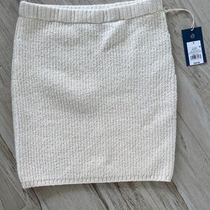 NWT Universal Thread Cream Knit Pencil Skirt - S